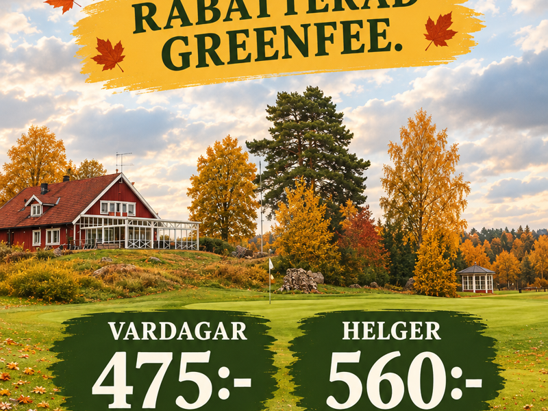 Greenfee Rabatt